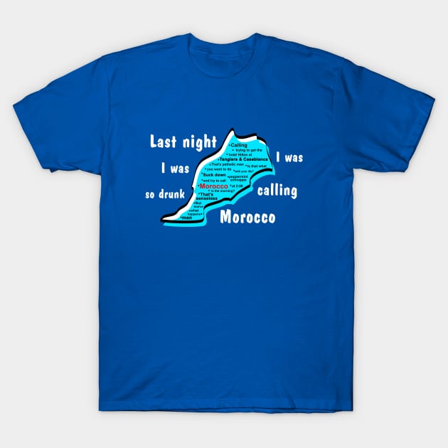 Morocco T-Shirt by JasonVoortees